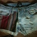S A L E Cute Tribal Low Rise Studded Shorts / Perfect for summer /