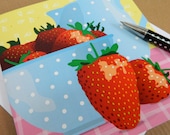 Strawberries and Cream Greetings Card