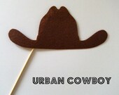 Photobooth prop Cowboy hat on a stick