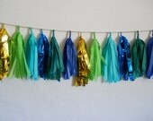 Earthday Sparkle Tassel Garland