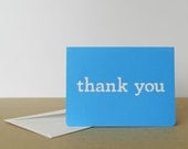 Paper Cut Thank You Cards -- Set of 10