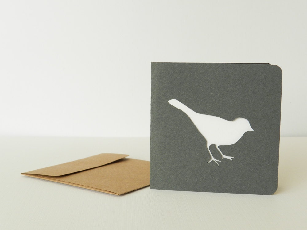 Miniature Bird Notecards -- Set of 10