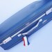 Vintage Blue American Tourister Luggage - Baby Blue Interior