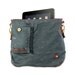 iPad Bag, Waxed Canvas, Leather (The Alegna Purse)