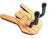 GUITAR HANGER / Rock On / Woodburned Edges