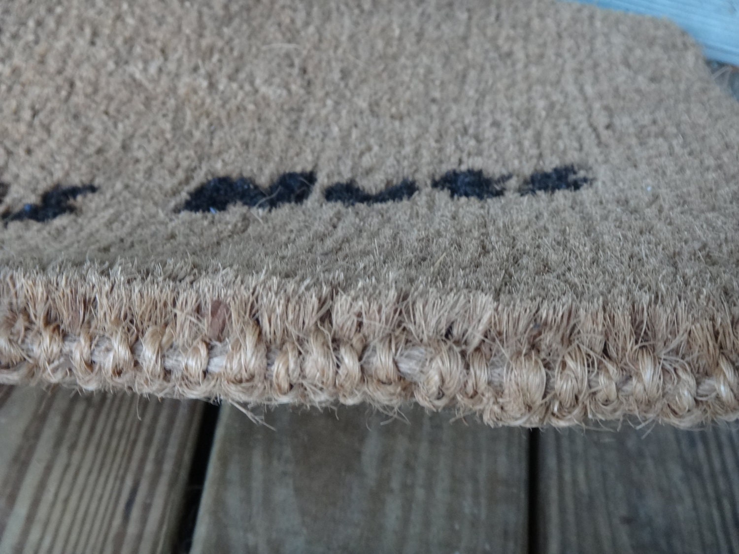Outdoor Rug Welcome Mat Dog