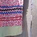 clearance-Vintage Red Floral Children's Apron