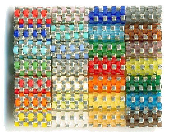 Woven Glass Bead Tube 5mm/o 1mm/i (E)