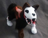 Undead / zombie dog plush - SEWING PATTERN