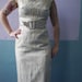 Vtg 40s 50s Wiggle Dress / Hourglass Bombshell / Mad Men / Jackie O