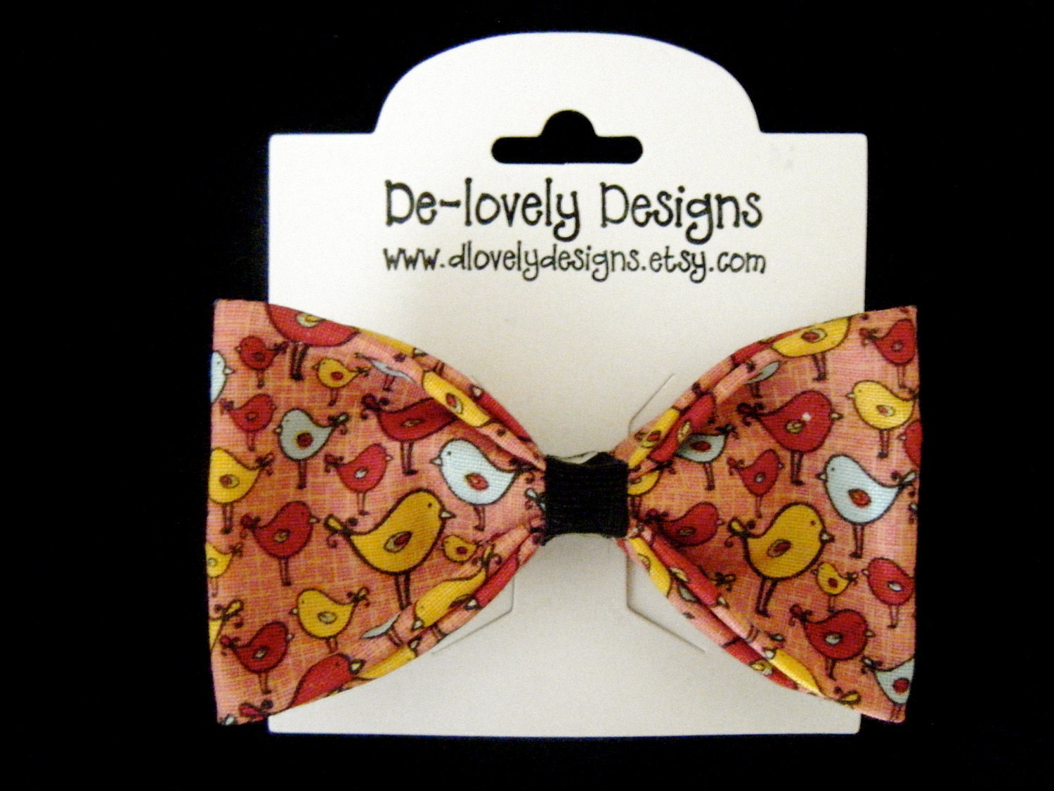 Single large fabric hairbow