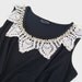 Ladies Sleeveless Top Vintage Lace Upcycled Size 18 Party Fashion Office Wear