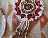 Navajo Wedding Basket Necklace