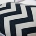 Modern baby Chevron WHALE pillow - nautical nursery decor navy white plushie - shower gift for new mom