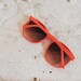 Vintage 80's Sunglasses Peach Smoothie