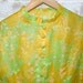 Vintage 60's PAPER Dress Mod Floral Print XS