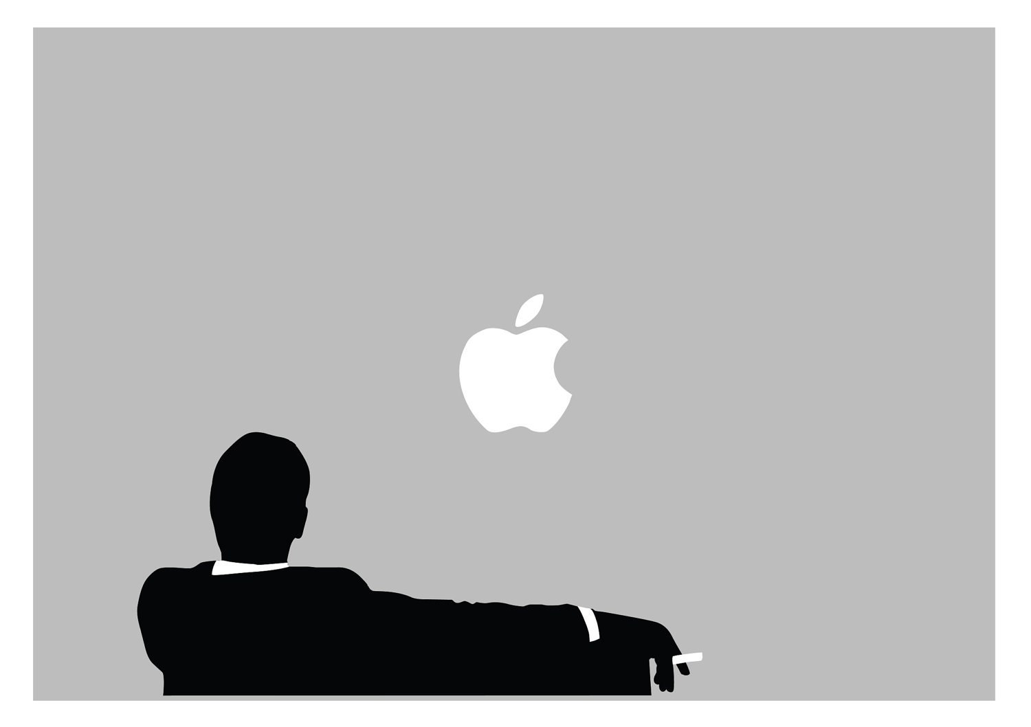 Mad Men decal: For Laptop, Car etc..