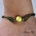 Golden Snitch Bracelet with wings