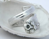 Silver Spoon Ring - Daffodil 1950 - spring ring