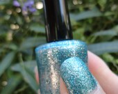 Holo Green Nail Polish