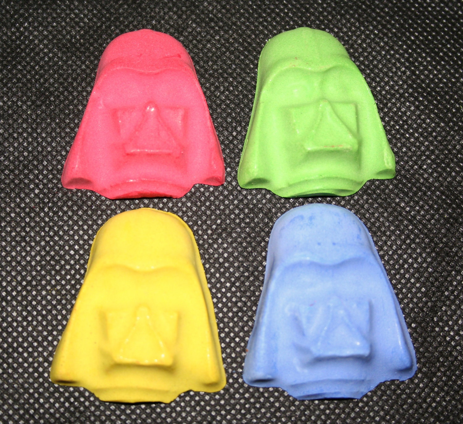 Lord Black Helmet Sidewalk Chalk - Set of 4