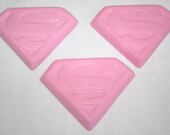 Girl Flying Superhero Sidewalk Chalk - Set of 3
