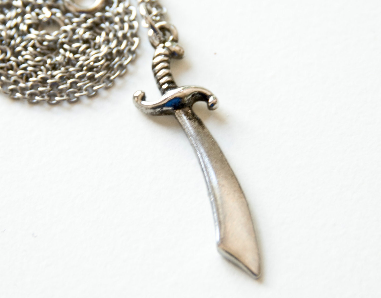 Pirate Sword Necklace 10% of this sale will go to Sea Shepherd Conservation Society