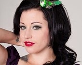Now, Voyager Sequin Wing Bird Hair Clip-Green