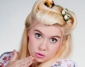 Now, Voyager Owl Duo Hair Clip-Yellow