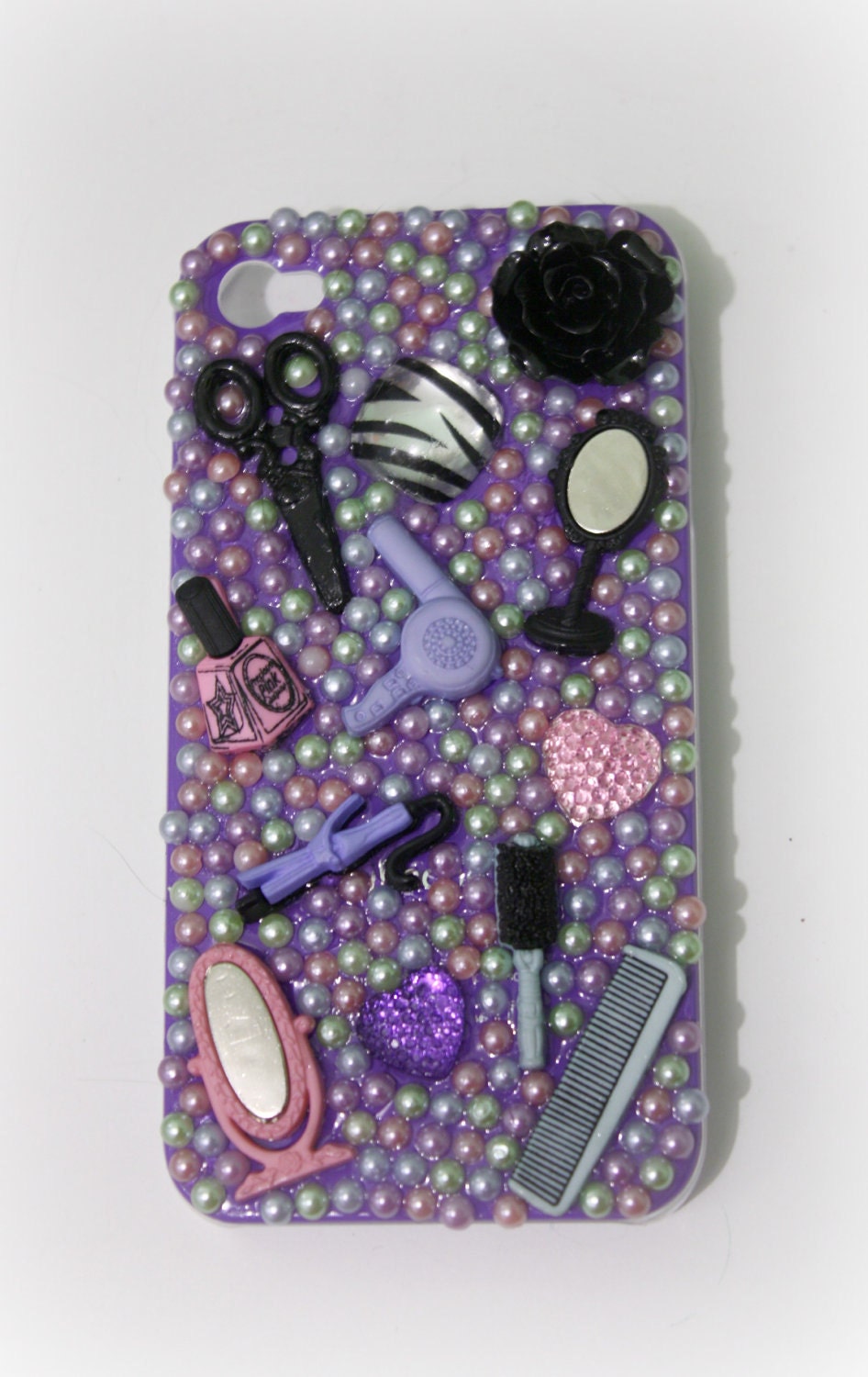 BEAUTY SALON HAIRDRESSING Iphone 4/4s Hard Case
