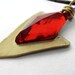 Zelda Necklace Goron's Ruby, Genya Cord