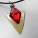 Zelda Necklace Goron's Ruby, Genya Cord