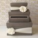 Wedding Card/ Money Box Gift Card Holder - choose your box & flower colors