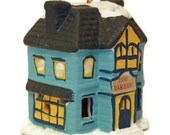 Vintage Holiday Orament Bell - Handcrafted Porcelain Charming Gift