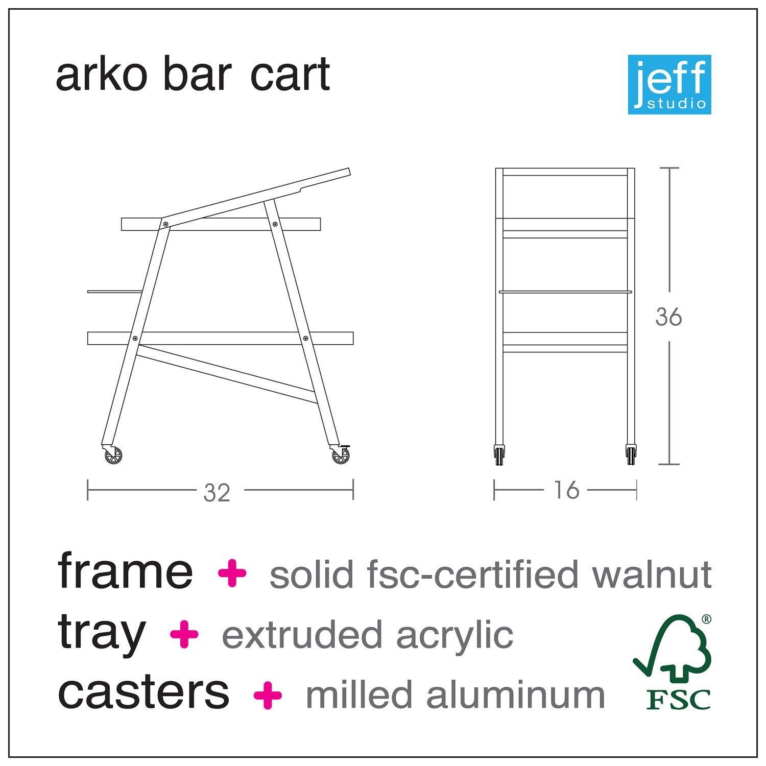 Arko Bar Cart