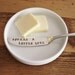 Spread A Little Love - Butter Knife - Vintage Hand Stamped - 2012 forsuchatimedesigns - Home and hostess gift