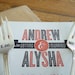 I Do, Me Too Wedding Cake Fork Set  - Hand Stamped - Vintage Wedding - Wedding Date on handles