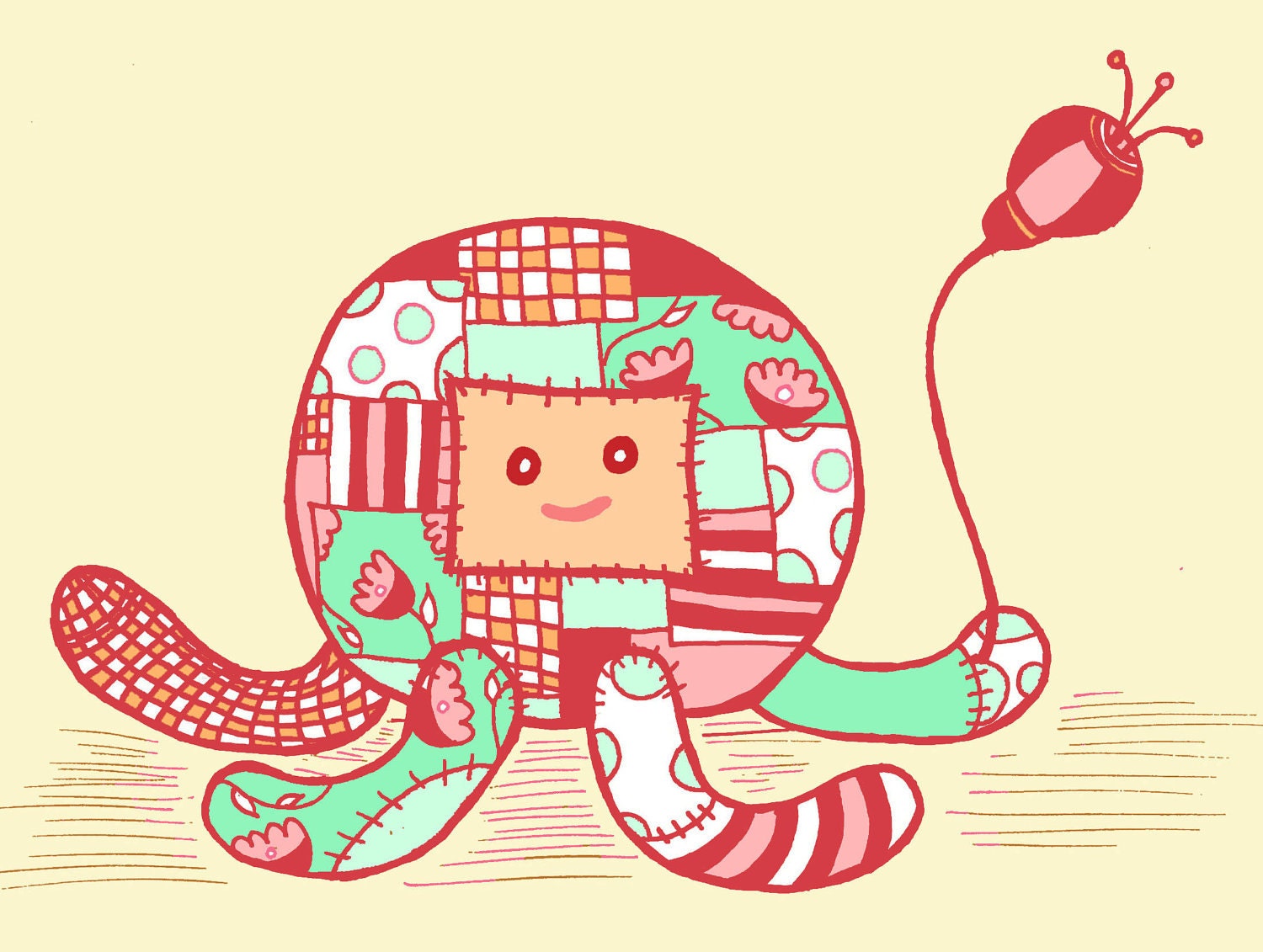Super SALE - Octo Love - Inspired Artist Series - Print