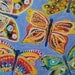 Original Painting Abstract Butterfly Oil on Canvas Contemporary Modern Art