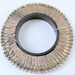 Tribal Cuff old  silver  vintage silver bangle bracelet  spiky - 5411