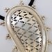 925 sterling silver Mango Paisley shape pendant necklace - 5853