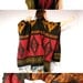 Southwestern Vintage Blanket Poncho Shawl with Geometric Ethnic NativeTribal Aztec Woven Pattern Fringe Bat Wing Cape Coat