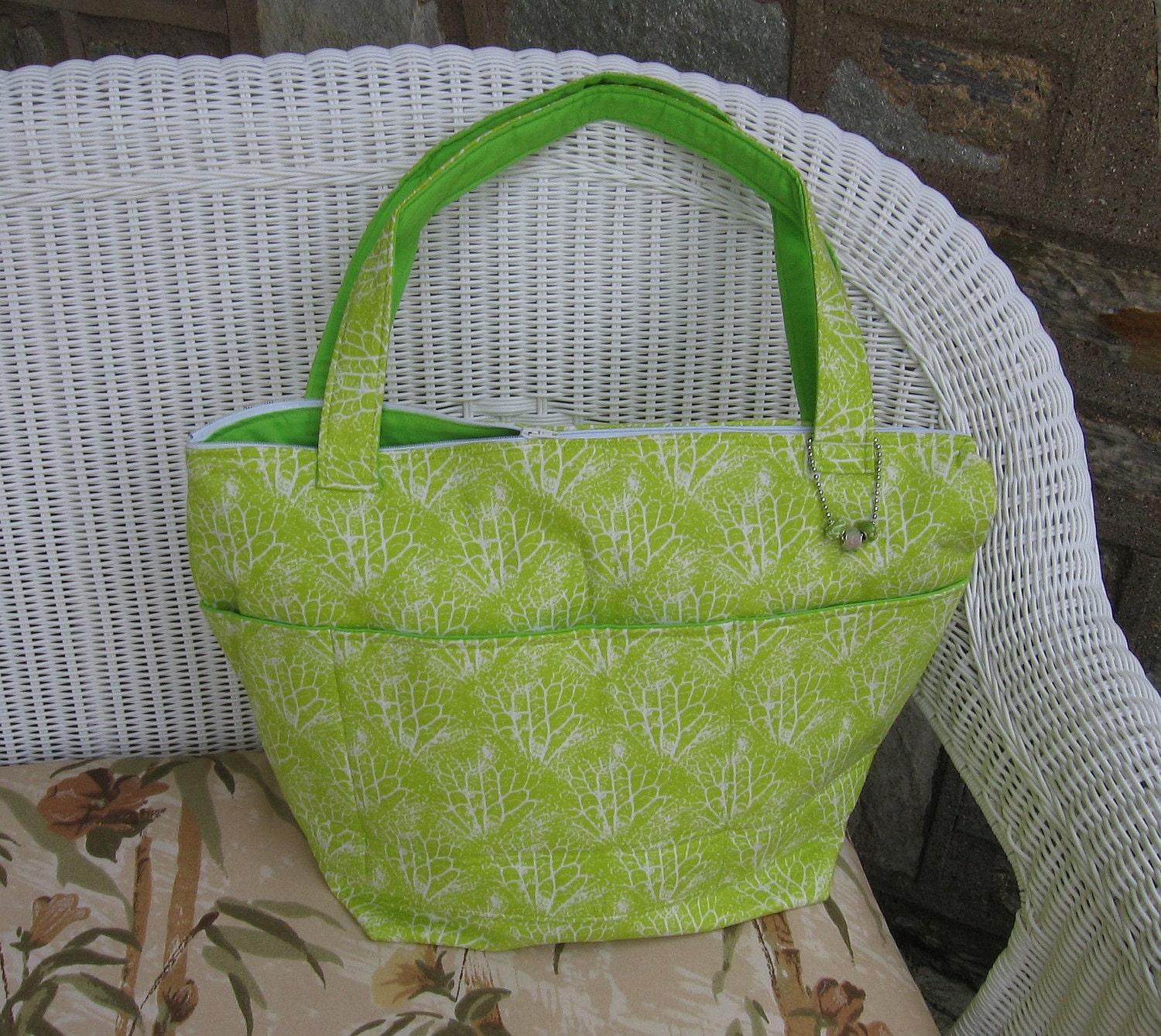 15% OFF INVENTORY SALE - Gender Neutrall Handmade Diaper Bag / Large Tote