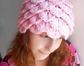 Pink Petals Girls Beanie
