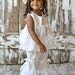 Ruffles Galore White Bloomer Set