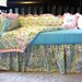 Custom Crib Bedding using Dena Design's "Leanika"