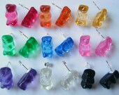 1x Gummy Bear Earrings Pair