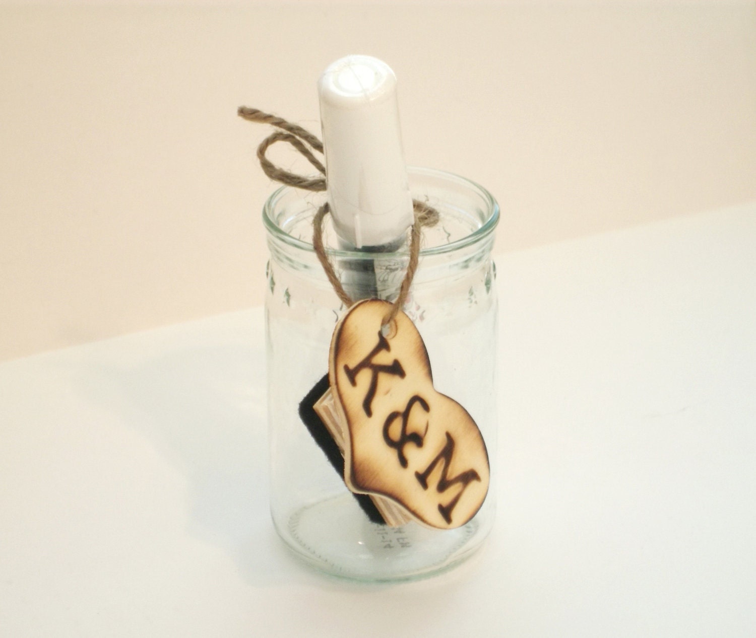 Photo Prop Eraser AND Chalk Marker Personalized for You - Personalized Eraser for Chalkboard Photobooth Props Plus Chalk Pen