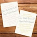 Vintage Calligraphy Script Wedding Invitation