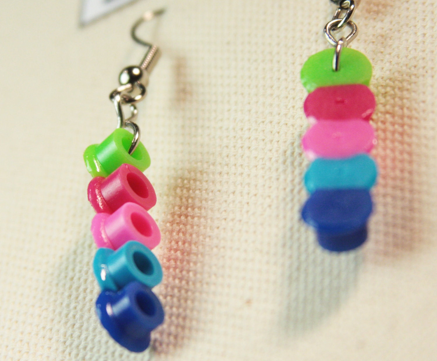 Wild Flower Perler Earrings
